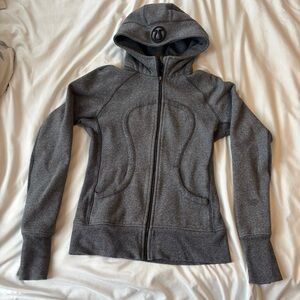 lululemon athletica Gray Scuba Hoodie